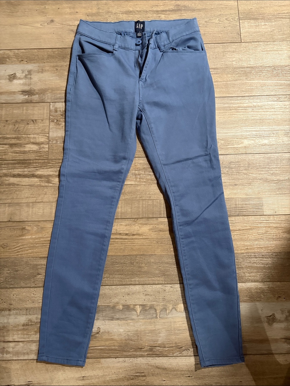 GAP Women's Slate Blue Skinny Jeans